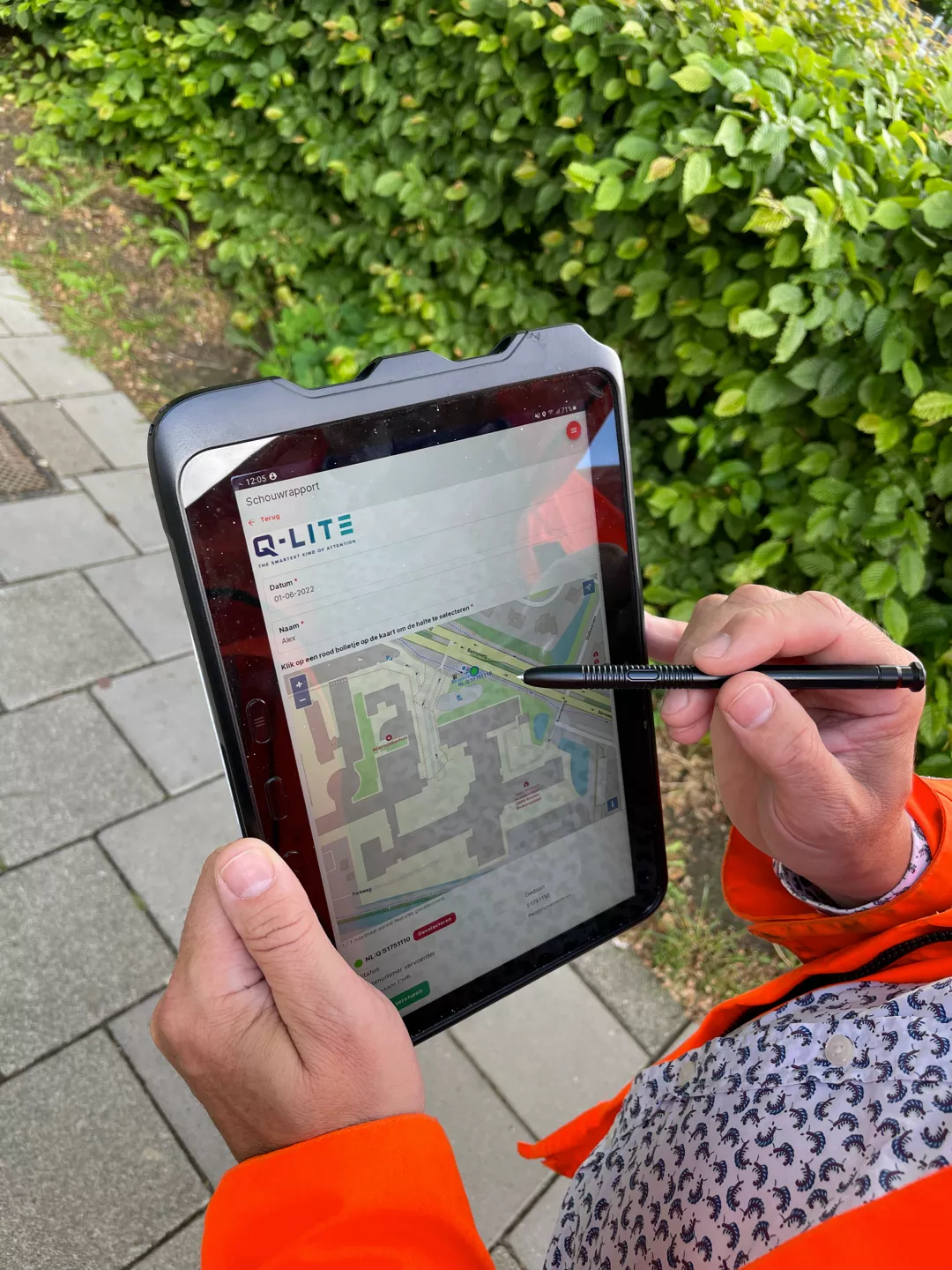 Gebruik van e-formapp